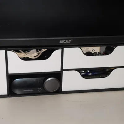 Kệ đựng đồ để bàn có ngăn kéo tiện lợi