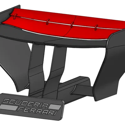 Mô hình cánh gió xoay "Macarena Wing" của Ferrari F1 2026