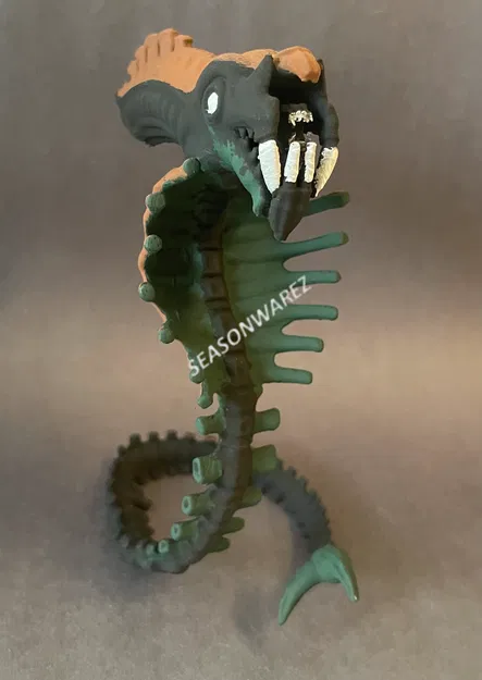 Snake Alien - Mô hình Xenomorph cổ điển - Image 1