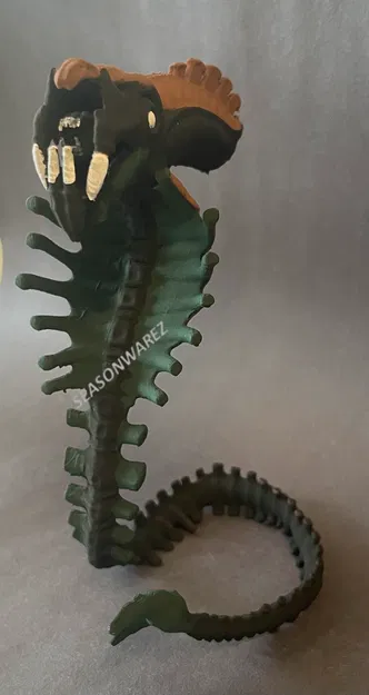 Snake Alien - Mô hình Xenomorph cổ điển - Image 2