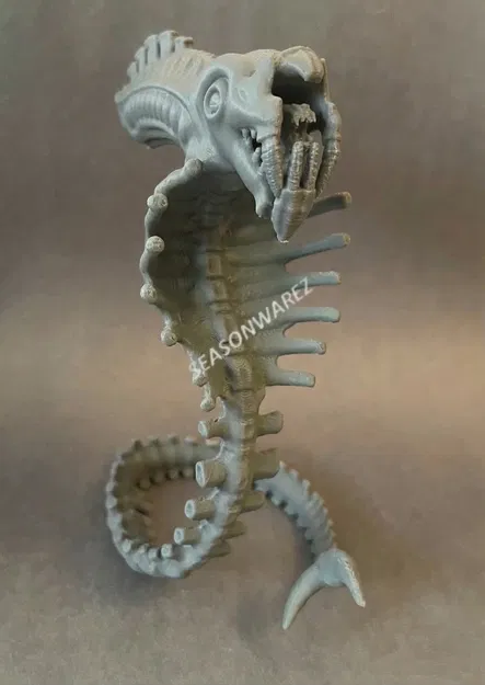 Snake Alien - Mô hình Xenomorph cổ điển - Image 3