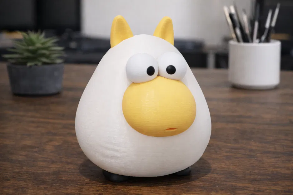 Mô hình Cừu Hoạt Hình Dễ Thương – Tượng Cừu Vui Nhộn - Image 1