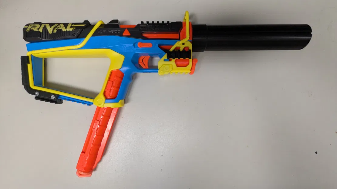 Ống giảm thanh giả (Mock Suppressor) cho Nerf Rival Mirage/Challenger - Image 3