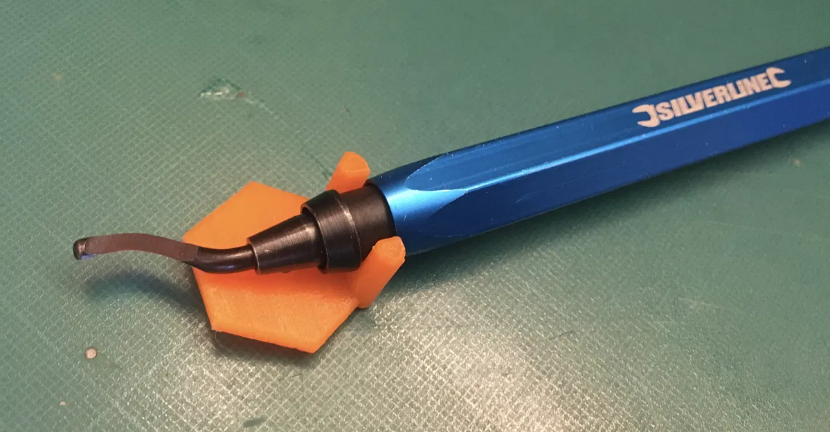 Đế giữ dụng cụ vát mép Deburring Tool (Silverline 248844) - Image 2