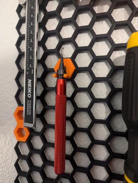 Giá treo dụng cụ Deburring Tool cho bảng Honeycomb Storage Wall - Image 1