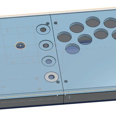 Yet Another Fight Stick - Tay cầm chơi game in 3D tùy biến