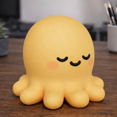 Bạch Tuộc Hoạt Hình Dễ Thương – Mô Hình Bạch Tuộc Đáng Yêu