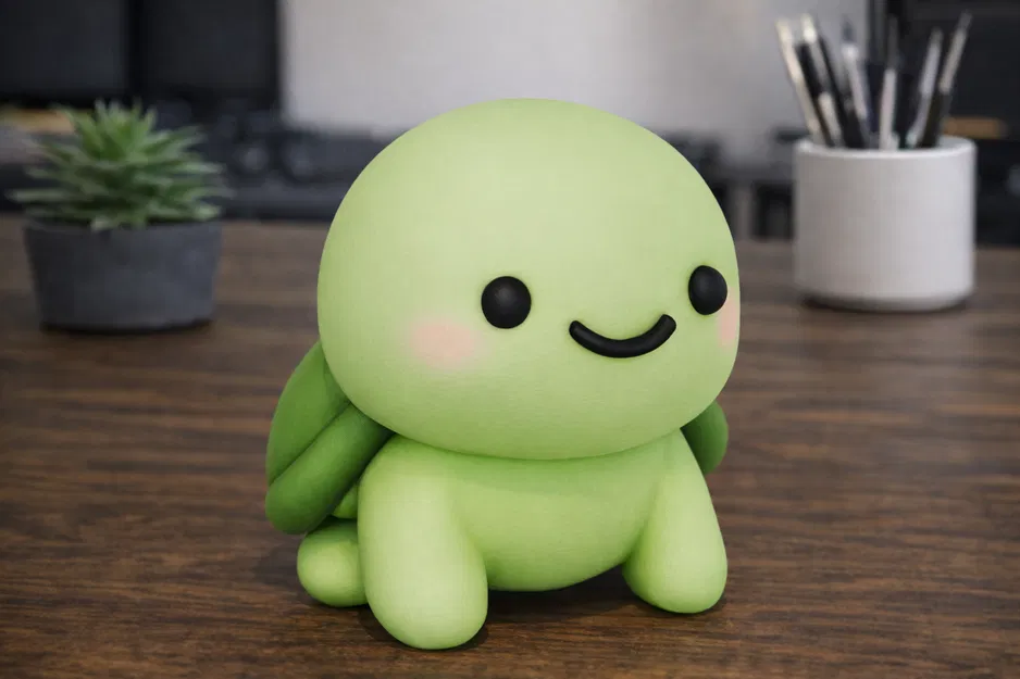 Rùa Hoạt Hình Dễ Thương – Tượng Rùa Mini Đáng Yêu - Image 1