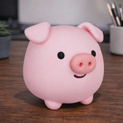 Chú Heo Hoạt Hình Dễ Thương – Mô Hình Heo Nhỏ Đáng Yêu