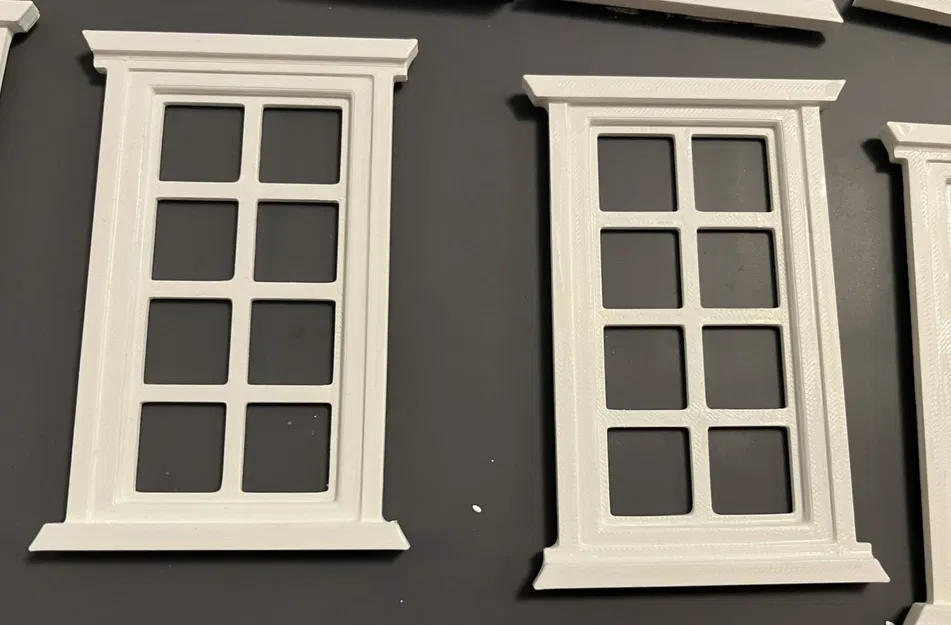 Cửa sổ cho nhà búp bê (3 kích thước) - Image 1