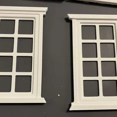 Cửa sổ cho nhà búp bê (3 kích thước)