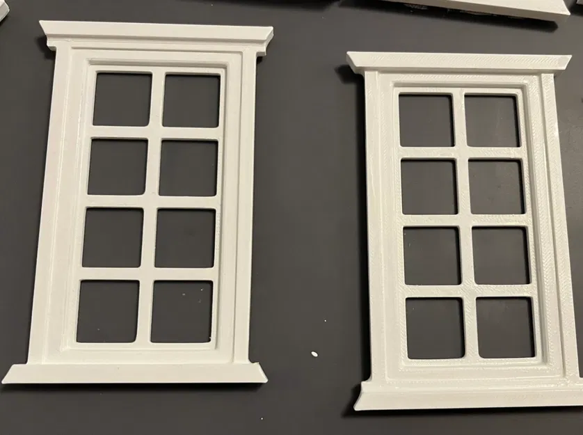 Cửa sổ cho nhà búp bê (3 kích thước) - Image 2