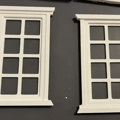 Cửa sổ cho nhà búp bê (3 kích thước)