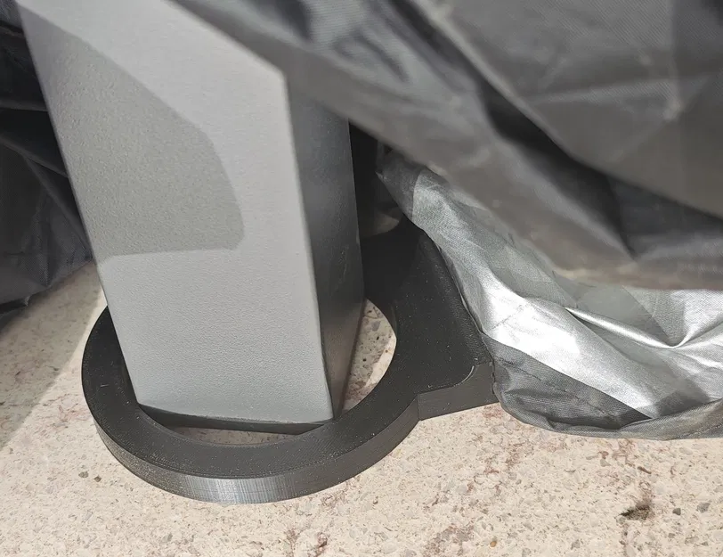 Bộ kẹp giữ bạt che nội thất sân vườn (Garden Furniture Cover Holder) - Image 2