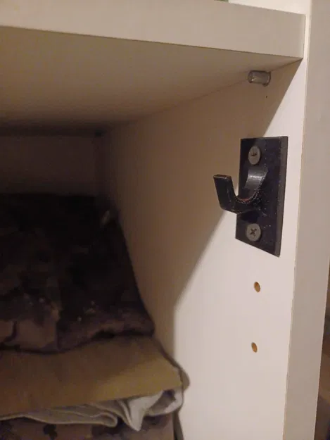 Móc treo đồ 3D nhỏ gọn tiện lợi, bắt vít hoặc dán tường - Image 2