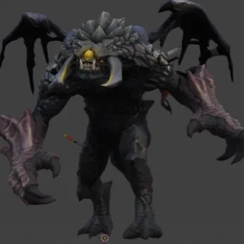 Mô hình 3D Roshan Dota 2 siêu chi tiết dành cho game thủ