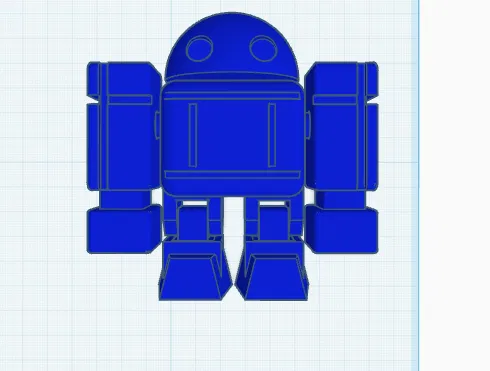 Mô hình Robot mini linh hoạt Movable Bot cho máy in 3D - Image 1