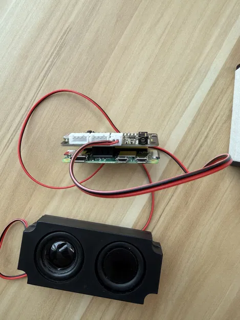 Vỏ hộp Wyoming Satellite Speaker (Raspberry Pi Zero 2 W + ReSpeaker 2 Mic HAT) - Image 3