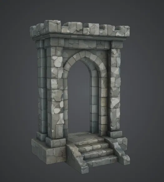 Cổng Đá D&D (D&D Stone Arch Portal) - Image 1