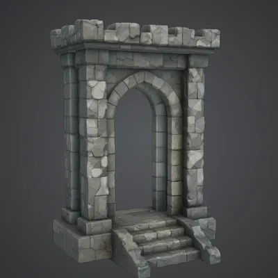 Cổng Đá D&D (D&D Stone Arch Portal)