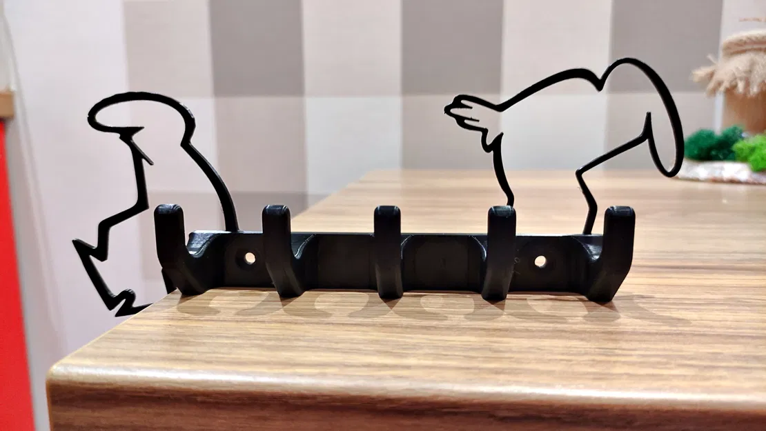 Móc treo tường hình nhân vật La Linea 2 - Image 3