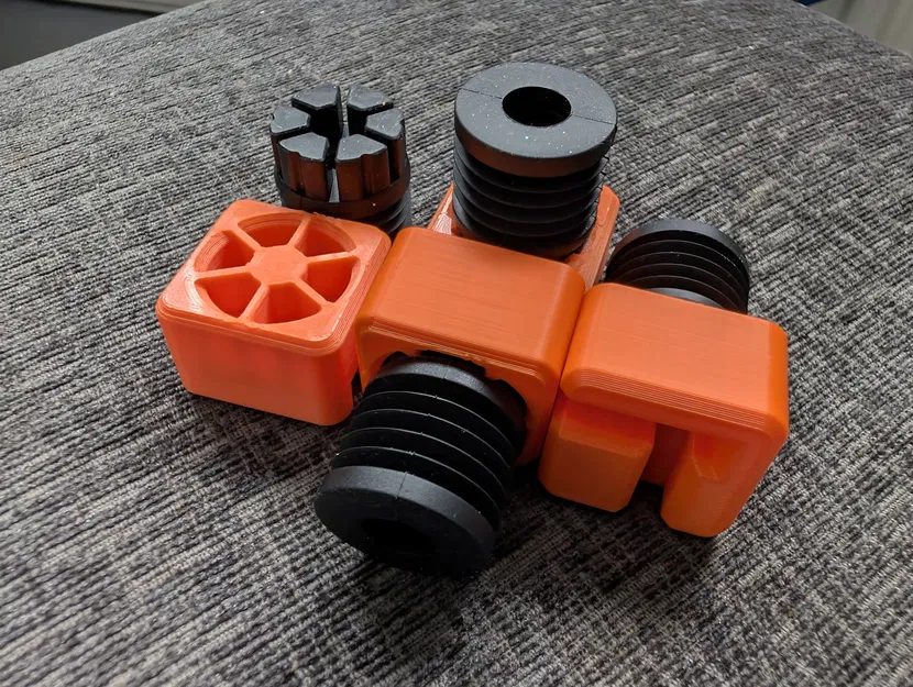 Bộ chân đế chống rung cho Ultimaker 2+ từ Bambulab P1S - Image 2