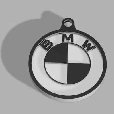 Móc khóa BMW 3D: Thiết kế đẹp mắt, dễ in cho người đam mê xe