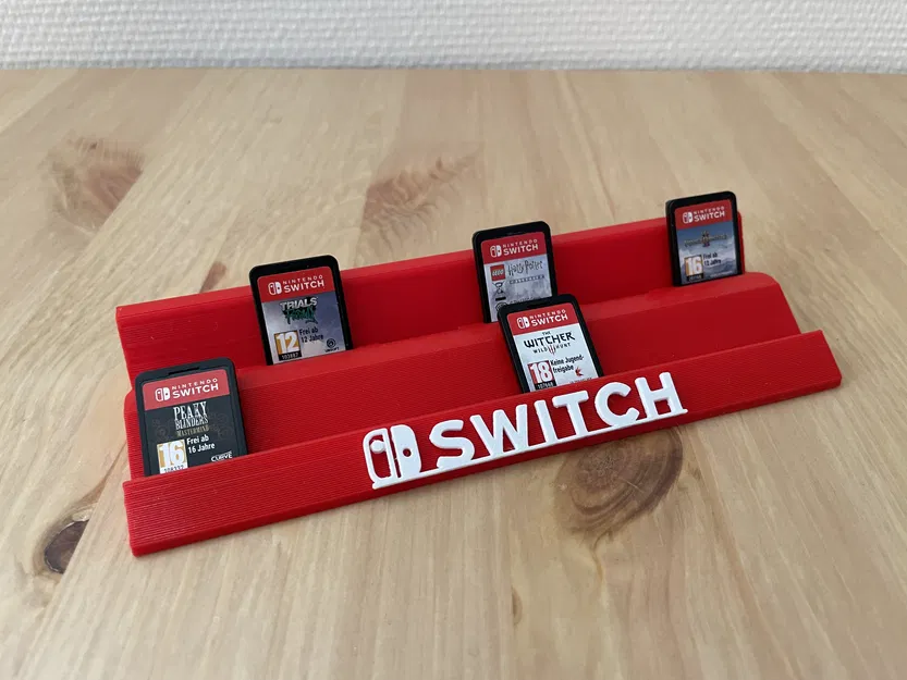 Khay 3D trưng bày 12 băng game Nintendo Switch cực gọn - Image 1