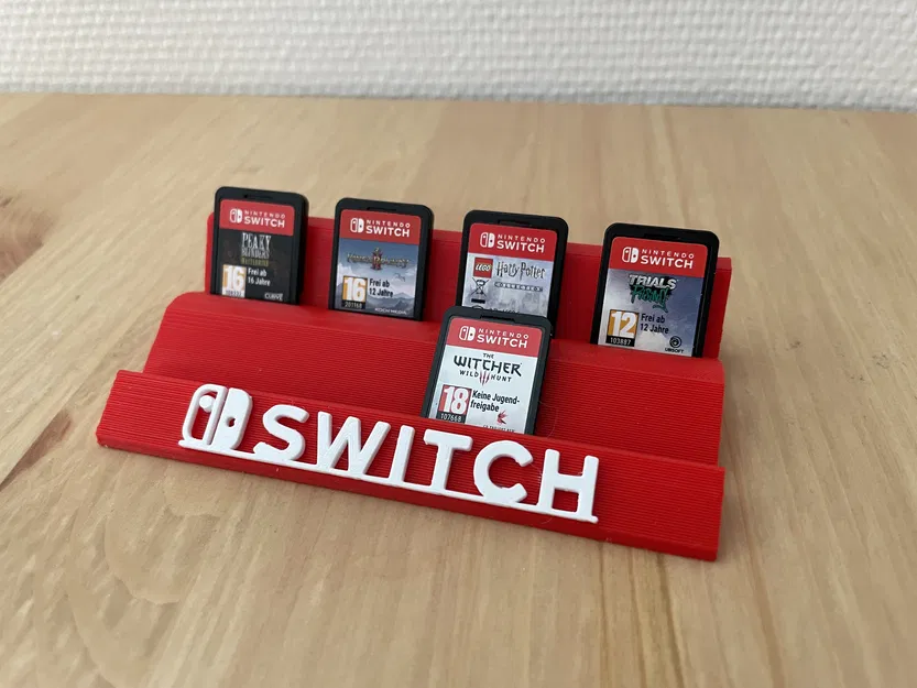 Giá đỡ thẻ game Nintendo Switch 8 vị trí in 3D độc đáo - Image 1