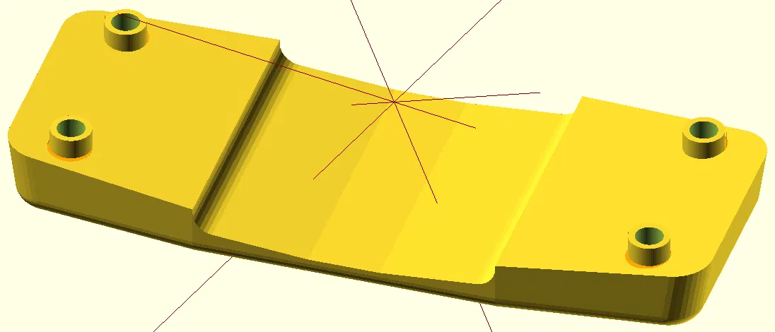 Bản lề Samsonite in 3D với đai ốc M4 (dùng nhựa TPU) - Image 1