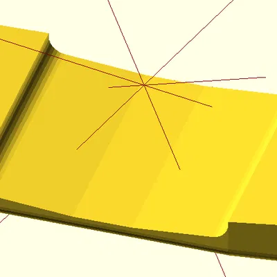 Bản lề Samsonite in 3D với đai ốc M4 (dùng nhựa TPU)