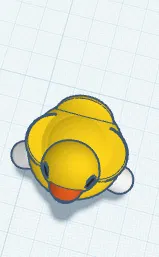 Mô hình 3D Duck Man - Nhân vật vịt siêu hài hước và độc lạ - Image 1