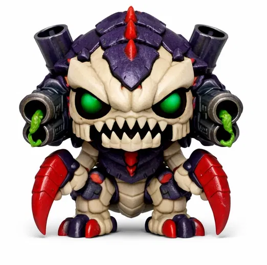 Mô hình 3D CarniPop: Quái vật phong cách Chibi cực ngầu - Image 1