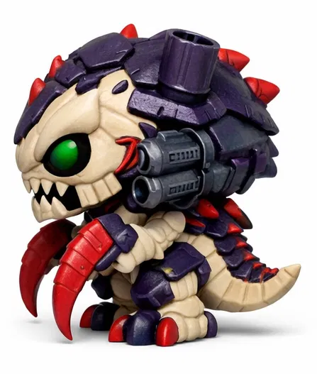 Mô hình 3D CarniPop: Quái vật phong cách Chibi cực ngầu - Image 4