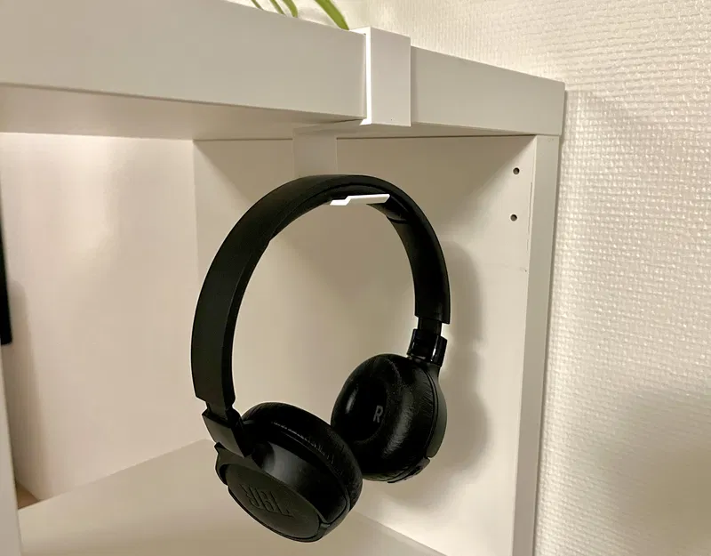 Giá treo tai nghe thông minh cho kệ IKEA Kallax - Giải pháp gọn gàng - Image 1