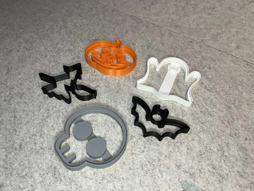 Bộ khuôn cắt bánh quy chủ đề Halloween ấn tượng cho máy in 3D - Image 2