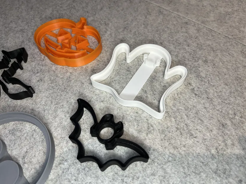 Bộ khuôn cắt bánh quy chủ đề Halloween ấn tượng cho máy in 3D - Image 3