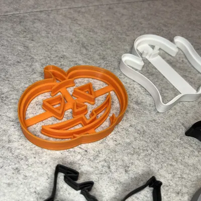 Bộ khuôn cắt bánh quy chủ đề Halloween ấn tượng cho máy in 3D