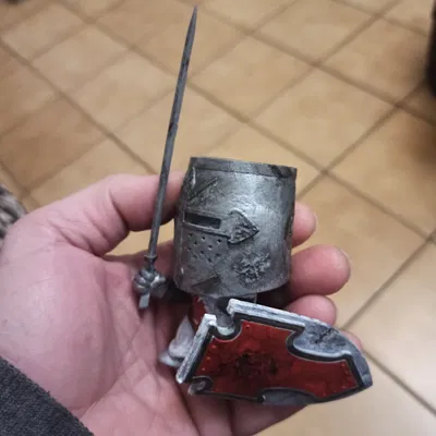 Mô hình hiệp sĩ Templar phong cách Funko Pop cực chất để in 3D