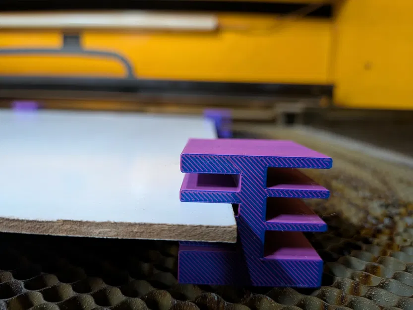 Đế giữ nam châm cho máy cắt laser (vật liệu 1mm-7mm, dùng nam châm 25x5mm) - Image 1