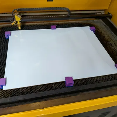 Đế giữ nam châm cho máy cắt laser (vật liệu 1mm-7mm, dùng nam châm 25x5mm)