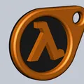 Móc khóa biểu tượng Half-Life: Phụ kiện game thủ chất lượng cao - Thumbnail 4