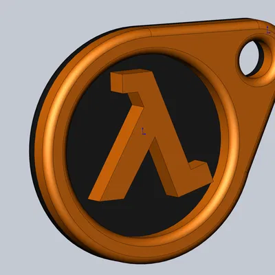 Móc khóa biểu tượng Half-Life: Phụ kiện game thủ chất lượng cao