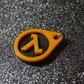 Móc khóa biểu tượng Half-Life: Phụ kiện game thủ chất lượng cao - Thumbnail 5