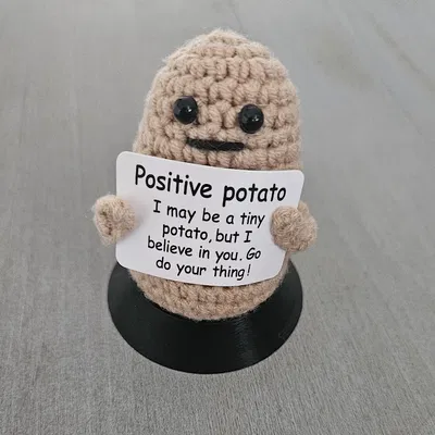 Chân đế trưng bày 3D cho mô hình Positive Potato