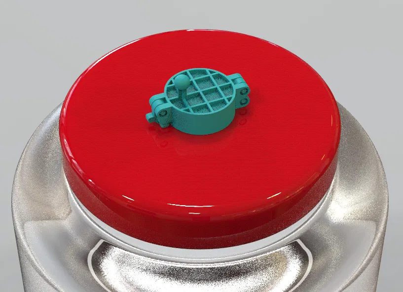 Nắp đậy có cửa sổ mở (Small Lid Opening) tiện lợi cho hũ hộp - Image 2