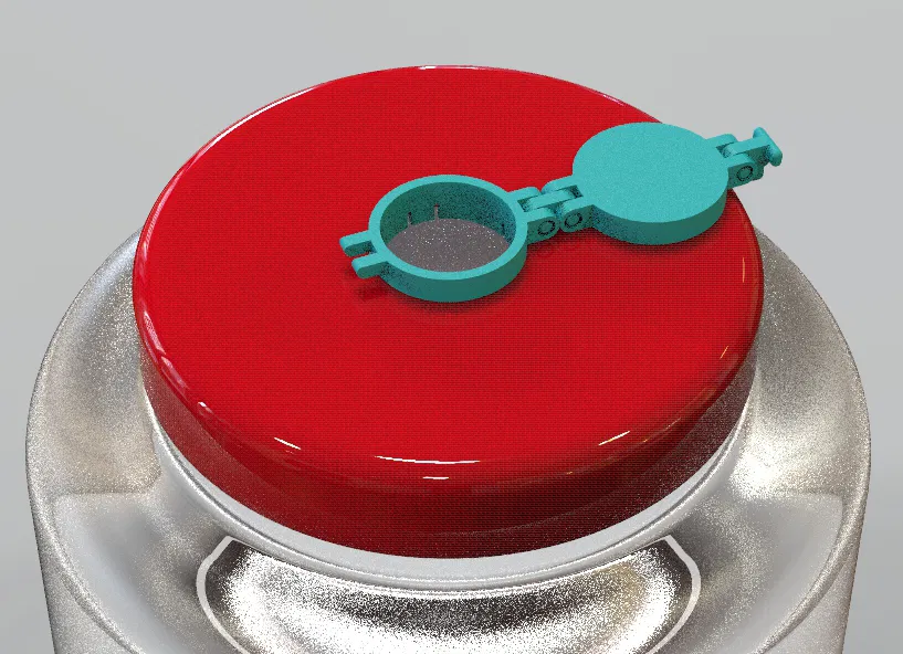 Nắp đậy có cửa sổ mở (Small Lid Opening) tiện lợi cho hũ hộp - Image 3