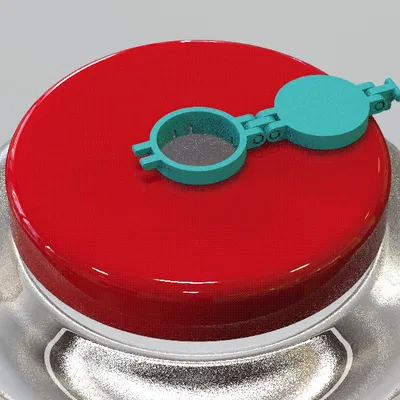 Nắp đậy có cửa sổ mở (Small Lid Opening) tiện lợi cho hũ hộp