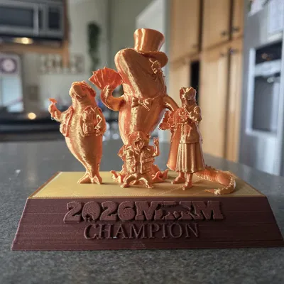 Cúp lưu niệm March Mammal Madness 2026 (MMM Trophy) in 3D