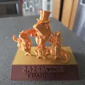 Cúp lưu niệm March Mammal Madness 2026 (MMM Trophy) in 3D - Thumbnail 2